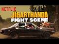 Raghava Lawrence S EPIC Car Fight Scene Jigarthanda DoubleX