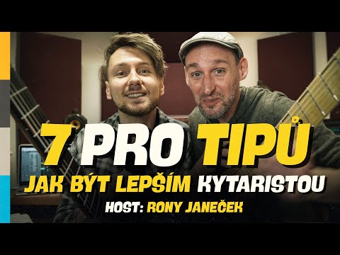 Ja se stát LEPŠÍM KYTARISTOU? 7 tipů, které vás POSUNOU DÁL