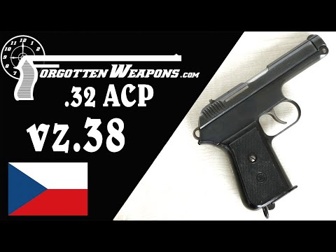 One of a Kind Prototype vz.38 Pistol in .32ACP