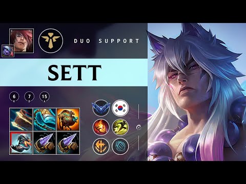 Sett Support vs Thresh - KR Diamond Patch 25.24