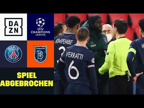 Rassismus-Eklat! Basaksehir bricht Partie ab: PSG - Basaksehir | UEFA Champions League | DAZN