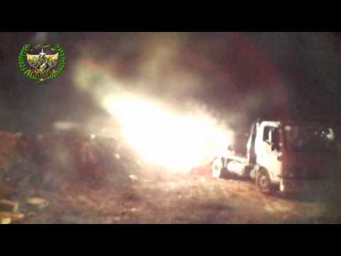 استهداف مقرات النظام بالرشاشات الثقيلة في حاجز الزلاقيات في ريف حماة من قبل اللواء السابع قوات خاصة