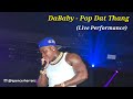 DaBaby Pop Dat Thang Live Performance Milwaukee WI