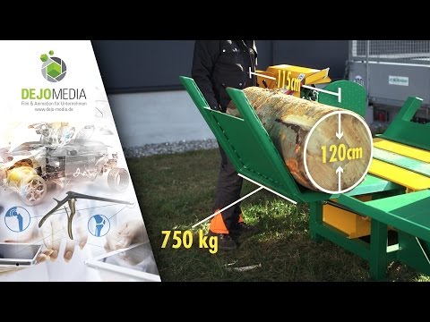 KRETZER SPALTTECHNIK - Produktfilm - SSM800 | SK1200 | Rotomat 4L