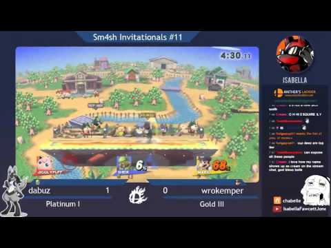 BLGS4 #11 - Winner's Round 1 - Dabuz (Rosaluma/Sheik) vs wrokemper (Mario)