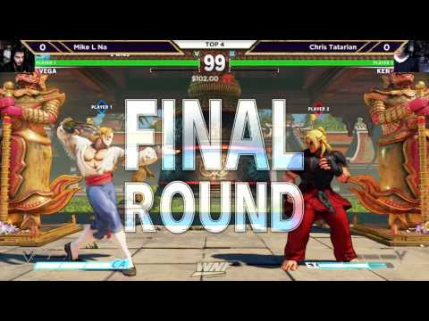 WNF 2017 SFV - Mike L Na (Vega) vs Chris Tatarian (Ken)