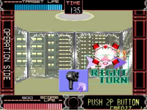 Gunbuster World MAME Gameplay video Snapshot -Rom name gunbustr-