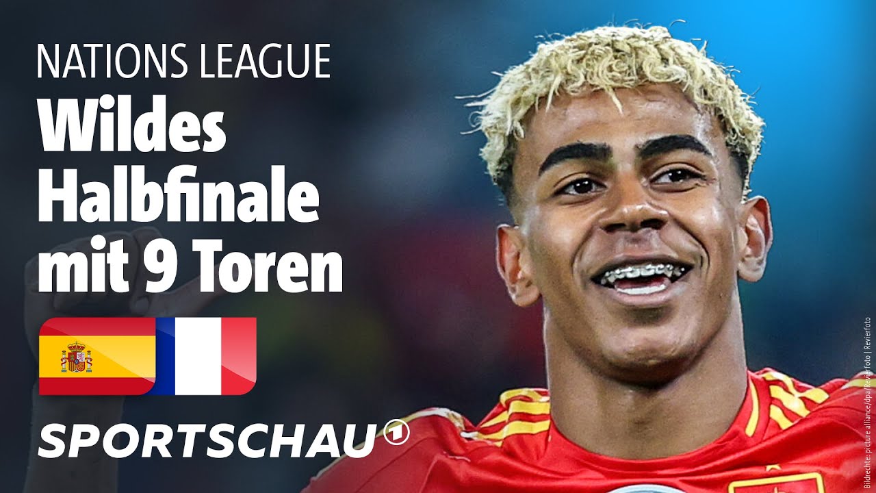 Spanien - Frankreich Nations League Halbfinale Highlights | Sportschau Fußball