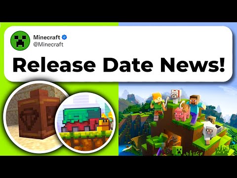 FINALLY SOME MINECRAFT 1.20 RELEASE DATE NEWS! | Minecraft 1.20 News & Information