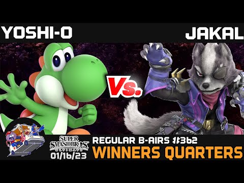Regular Bairs #362 - SSBU - Winners Semis - Yoshi-O vs. Jakal