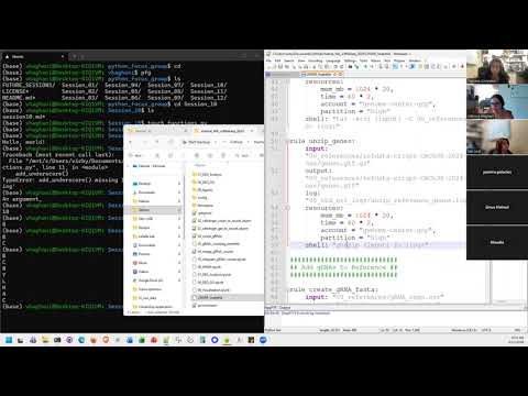 Python Focus Group Session 10: Functions