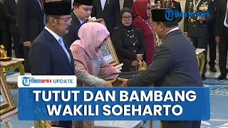 Soeharto Dapat Gelar Pahlawan, Diwakili Tutut dan Bambang saat Penganugerahan oleh Prabowo di Istana
