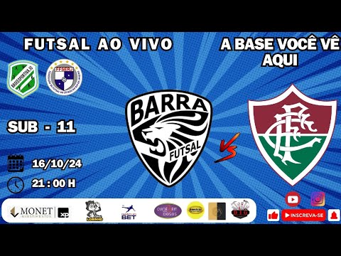 BARRA  X FLUMINENSE  SUB  - 11 CAMPEONATO CARIOCA DE FUTSAL 16/10/24