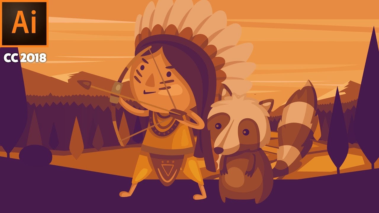 Puppet Warp in Adobe Illustrator CC 2018