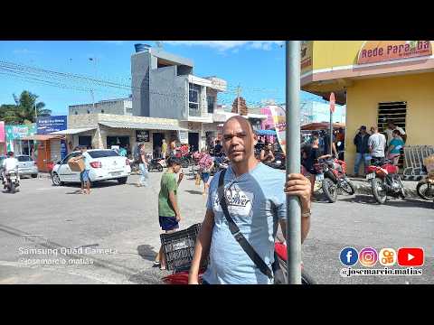 🔴 AO VIVO NA FEIRA LIVRE DE CACIMBA DE DENTRO-PB. MOVIMENTO INTENSO NESSO MOMENTO, CONFIRA!