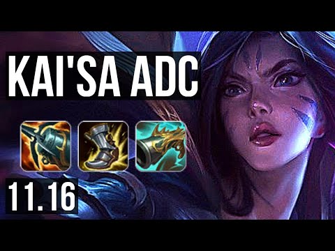 KAI'SA & Kennen vs TRISTANA & Rell (ADC) | Penta, Legendary, 400+ games | EUW Grandmaster | v11.16