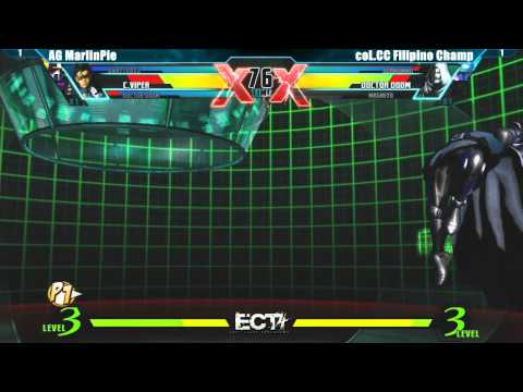 UMVC3 Top 16 AG MarlinPie vs coL.CC Combofiend - ECT4 Tournament