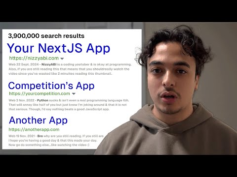 SEO With NextJS Tutorial