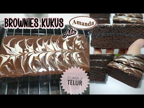 Cara Membuat Brownies Kukus Ala Amanda Cuma 2 Telur