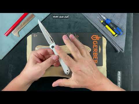 G4056 Gerber Affinity Framelock Silver