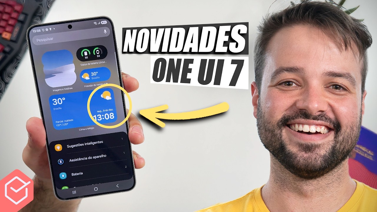 ONE UI 7.0 CHEGOU! // Veja TODAS AS NOVIDADES para o seu CELULAR SAMSUNG!