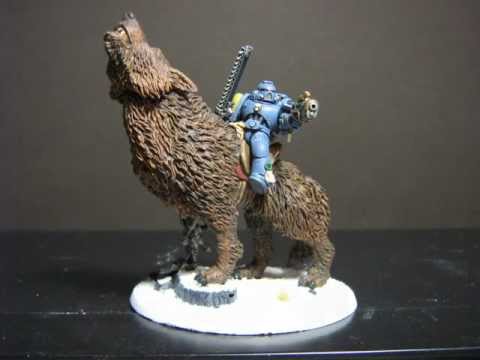 Space Wolves Thunderwolf Cavalry / Donnerwolf-Kavallerie