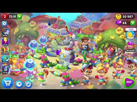Fishdom 6067 Super Hard Level - 9 moves - NO BooSTERS