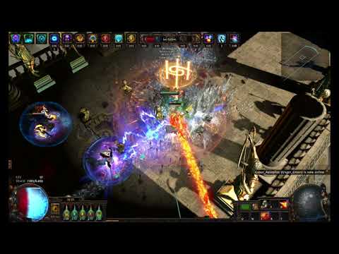 Path of exile - The Hall of Grandmasters on 4-Link