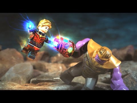 Lego Avengers Endgame Final Battle Captain Marvel VS Thanos Lego Stop Motion