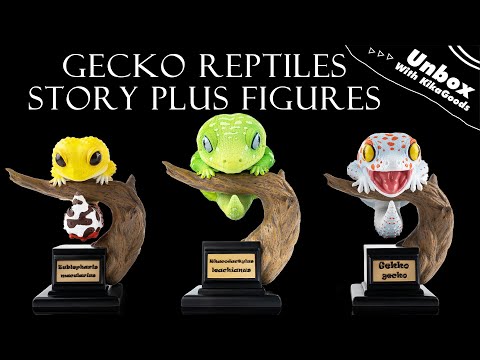 Unbox with KikaGoods | Gecko Reptiles Story Plus Figures