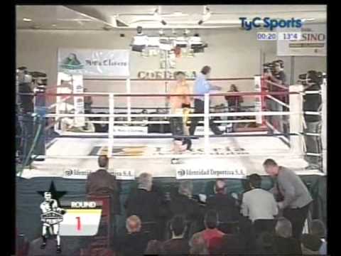 Segunda pelea profesional Oscar coco nuñez 1 de 3