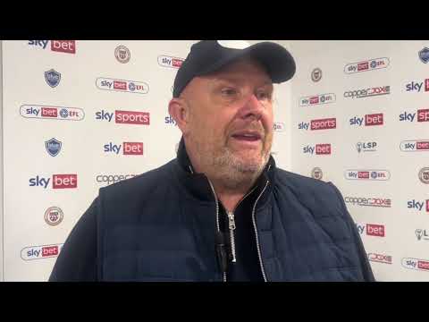 Andy Woodman after Oldham draw