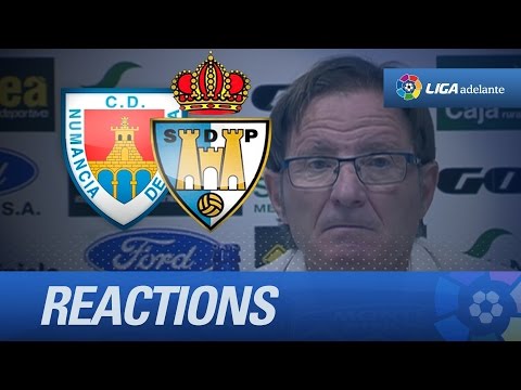 Rueda de prensa de Anquela tras el CD Numancia (1-3) SD Ponferradina - HD