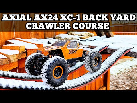 Axial AX24 XC-1 Back Yard Crawler Course