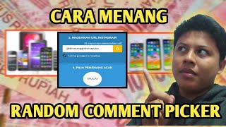 How To Win Random Comment Picker Instagram