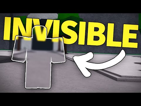 How to Easily be INVISIBLE in The Strongest Battlegrounds