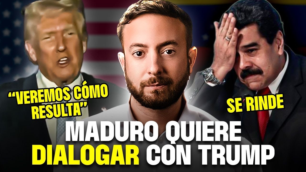🚨 TRUMP Abre la posibilidad de DÍALOGO con MADURO | Agustín Laje
