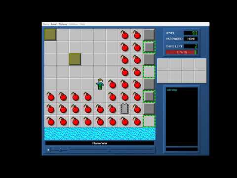 CCLP1 level 93 solution - 322 seconds