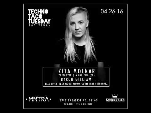 Zita Molnar at Techno Taco Tuesday, Las Vegas (recorded live mix) 04.26.2016