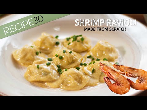 Traditional Ravioli Seafood / Shrimp