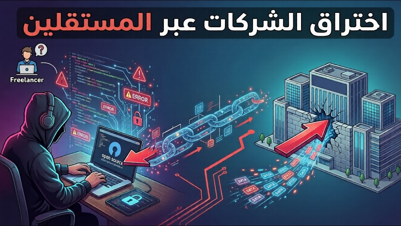اختراق الشركات الكبرى عبر المستقلين (الفريلانسرز) | خطر الطرف الثالث