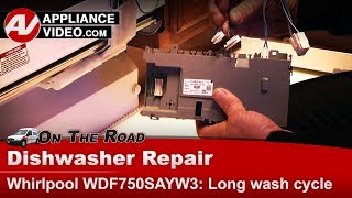 Whirlpool Dishwasher Repair - Slow Wash Cycle - Control Board