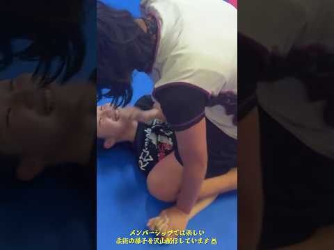 楽しい中三女子柔術スパーリング5