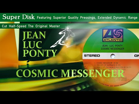 Jean-Luc Ponty / Cosmic Messenger / Half Speed vinyl 💎 Ortofon 2M Black + Pioneer SX-1980