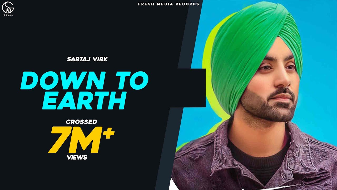 Down To Earth (Title) Lyrics  | Down To Earth | Sartaj Virk | Sartaj Virk | Proof