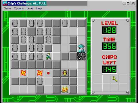 Chip's Challenge 1 Level 128 (All Full) - 315 seconds