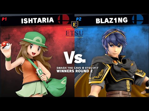 Smash the Cave @ ETSU #17 - Winners R2: ishtaria (Pokémon Trainer) vs blaz1ng (Marth)