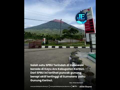 SPBU TERINDAH ADA DI KAYU ARO KERINCI 
