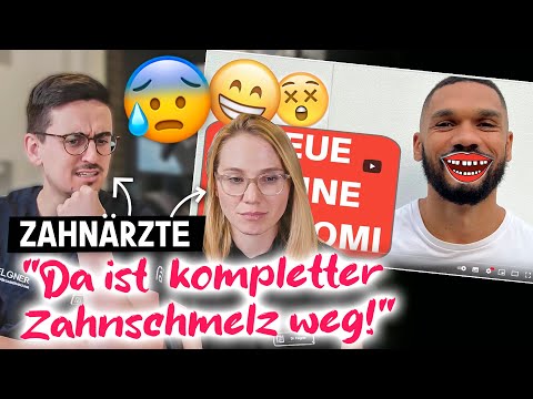 GROßE BEHANDLUNG BEIM ZAHNARZT [REACTION]: Zahnärzte reagieren auf Dominic Harrisons neue Zähne.