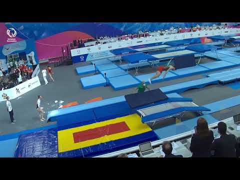 Tiago SAMPAIO ROMAO (POR) - 2021 European silver medallist, Double Mini-Trampoline